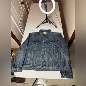 09 New Polo Ralph Lauren Core Replen Long Sleeve Collared Trucker Jacket 2XB